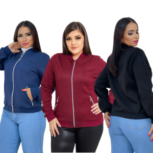 Jaqueta Bomber de Suede Scuba